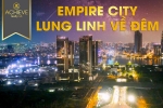 Gần ngày bàn giao Empire City lung linh về đêm | Tiến độ Empire City mới nhất 11.2020